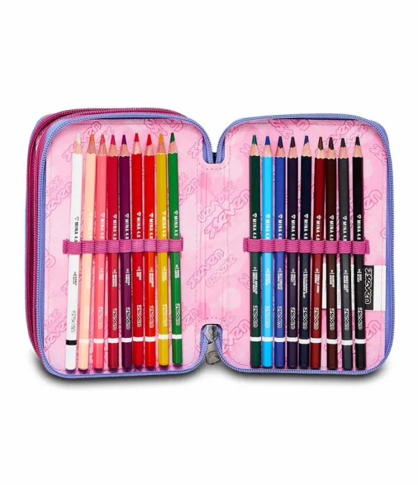 Discount Seven Astuccio ® 3 Zip - Shading Heart