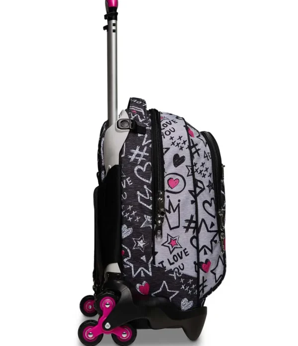 Outlet Seven Trolley Jack ® 3 Ruote - Zipper Glamy