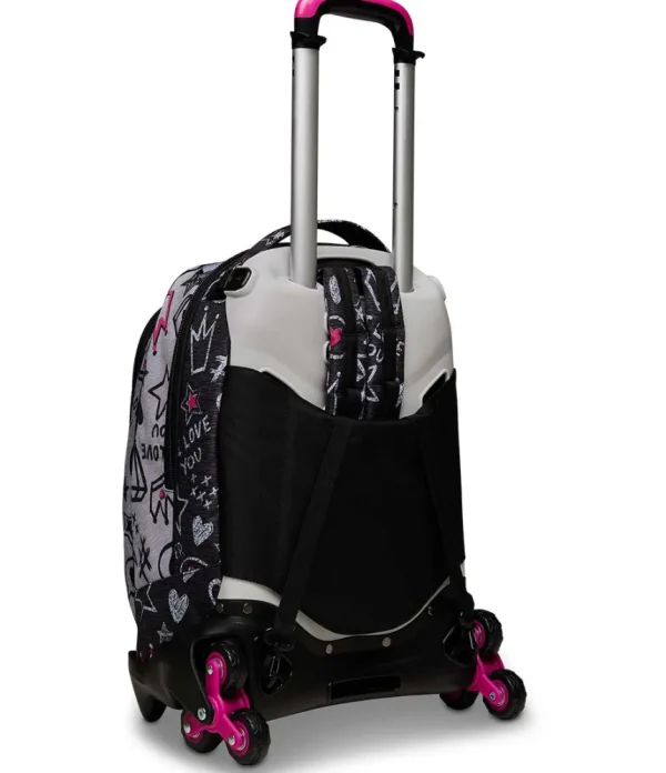 Outlet Seven Trolley Jack ® 3 Ruote - Zipper Glamy