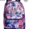 Store Seven Zaino ® Reversibile Con Cuffie - The Double Tye And Dye Girl