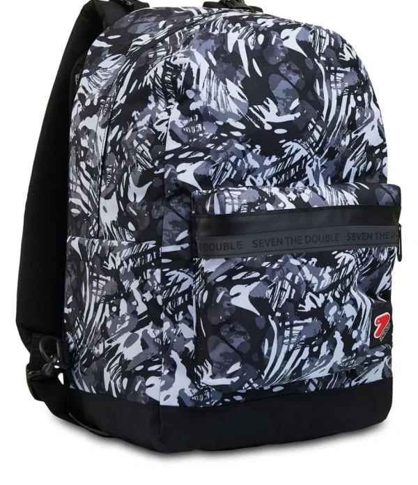Online Seven Zaino ® Reversibile Con Cuffie - The Double White Shades